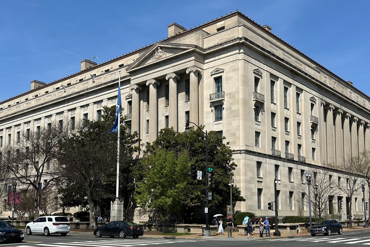 Robert F. Kennedy Department of Justice Building, Washington, D.C. (March 2026).