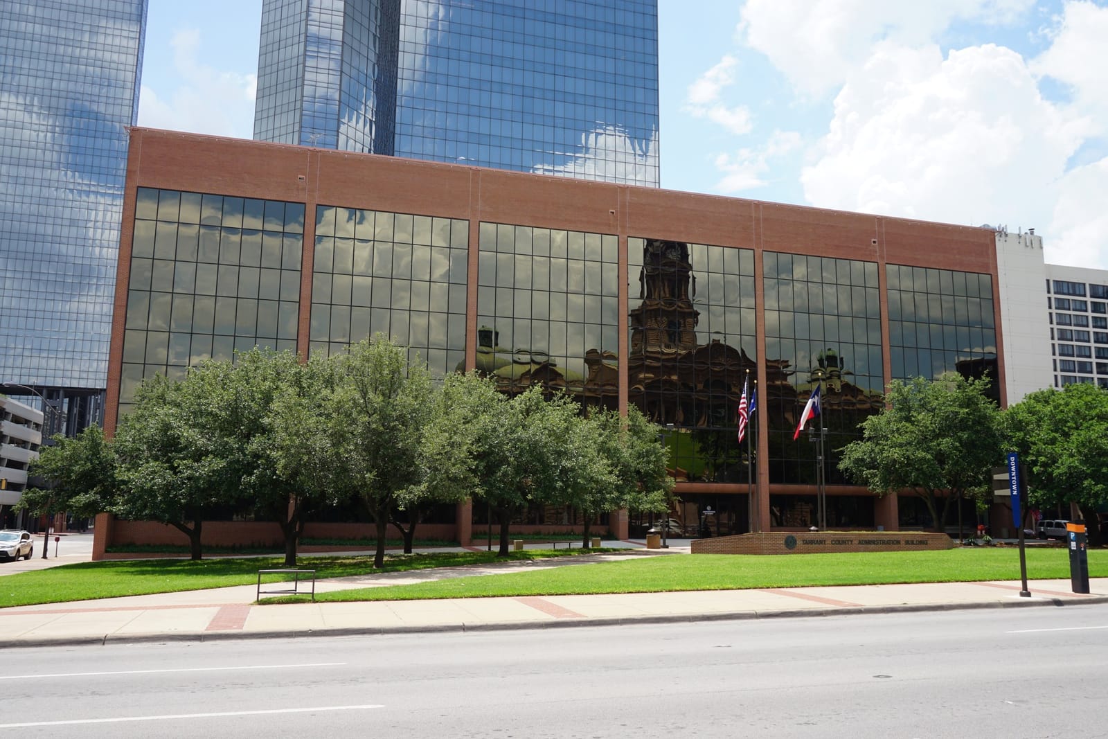 Exterior of the Tarrant County Administration Building, Fort Worth, Texas