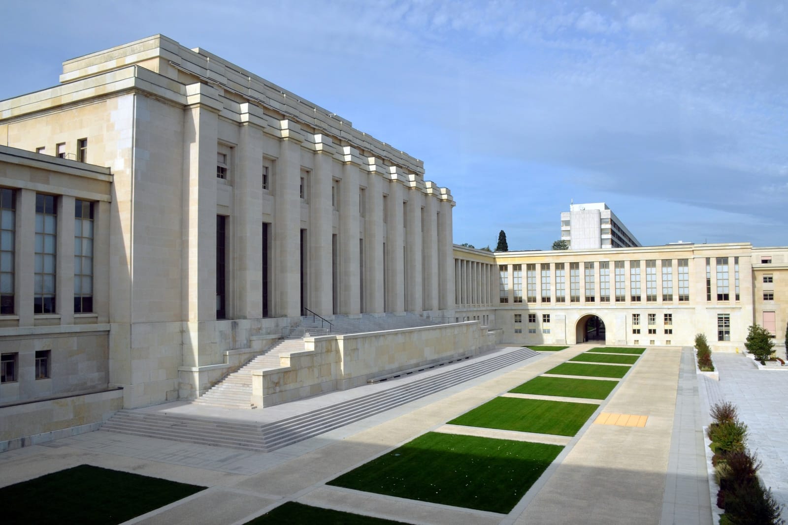 The Palais des Nations, United Nations Office at Geneva (Oct. 2014).